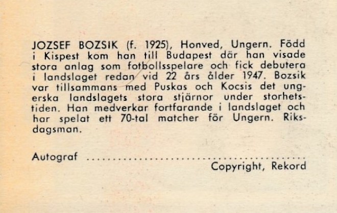 Jozsef Bozsik b